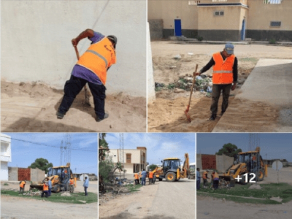 في اطار الاستعداد للقافلة الصحية